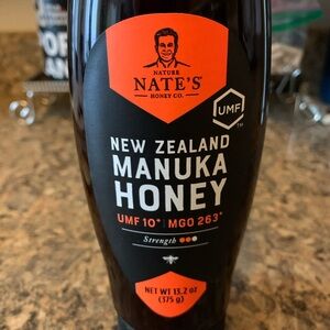 Nate's New Zealand Manuka Honey - UMF 10+